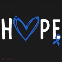 I Wear Blue For Child Abuse Awareness Month Blue Ribbon Women's Hoodie thumb 2