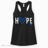 I Wear Blue For Child Abuse Awareness Month Blue Ribbon Women's Tank Top thumb 0