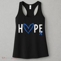 I Wear Blue For Child Abuse Awareness Month Blue Ribbon Women's Tank Top thumb 3
