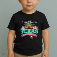 I WasnT Born In Texas But I Got Here As Fast As I Could Toddler T-Shirt thumb 2