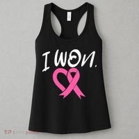 I Won Breast Cancer Awareness Support Pink Ribbon Survivor C Women's Tank Top thumb 3