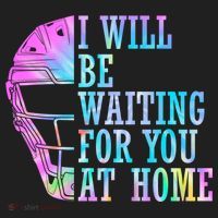 I Will Be Waiting For You At Home Softball Catcher Cute Gift Women's Sweatshirt thumb 2