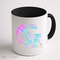 I Will Be Waiting For You At Home Softball Catcher Cute Gift Coffee Mug thumb 1