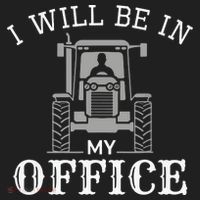 I Will Be In My Office Tractor Driver Farmer Dad Farming Tumbler thumb 3