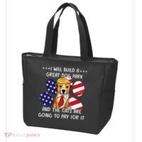 I Will Build A Great Dog Park And The Cats Are Going To Pay Tote Bag thumb 3