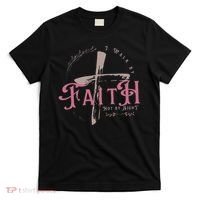 I Walk By Faith Not By Sight 2 Corinthians 57 Christian T-Shirt thumb 0