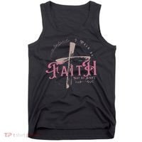 I Walk By Faith Not By Sight 2 Corinthians 57 Christian Tank Top thumb 0