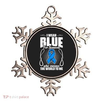 I Wear Blue Diabetes Warrior Diabetic Diabetes Awareness Gift Ornament