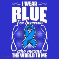 I Wear Blue Diabetes Warrior Diabetic Diabetes Awareness Gift Baby Bodysuit thumb 2