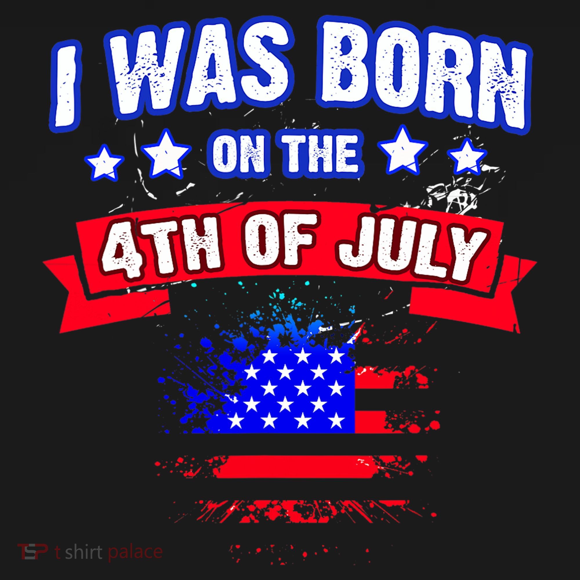 I Was Born On The 4th Of July Gift Backpack
