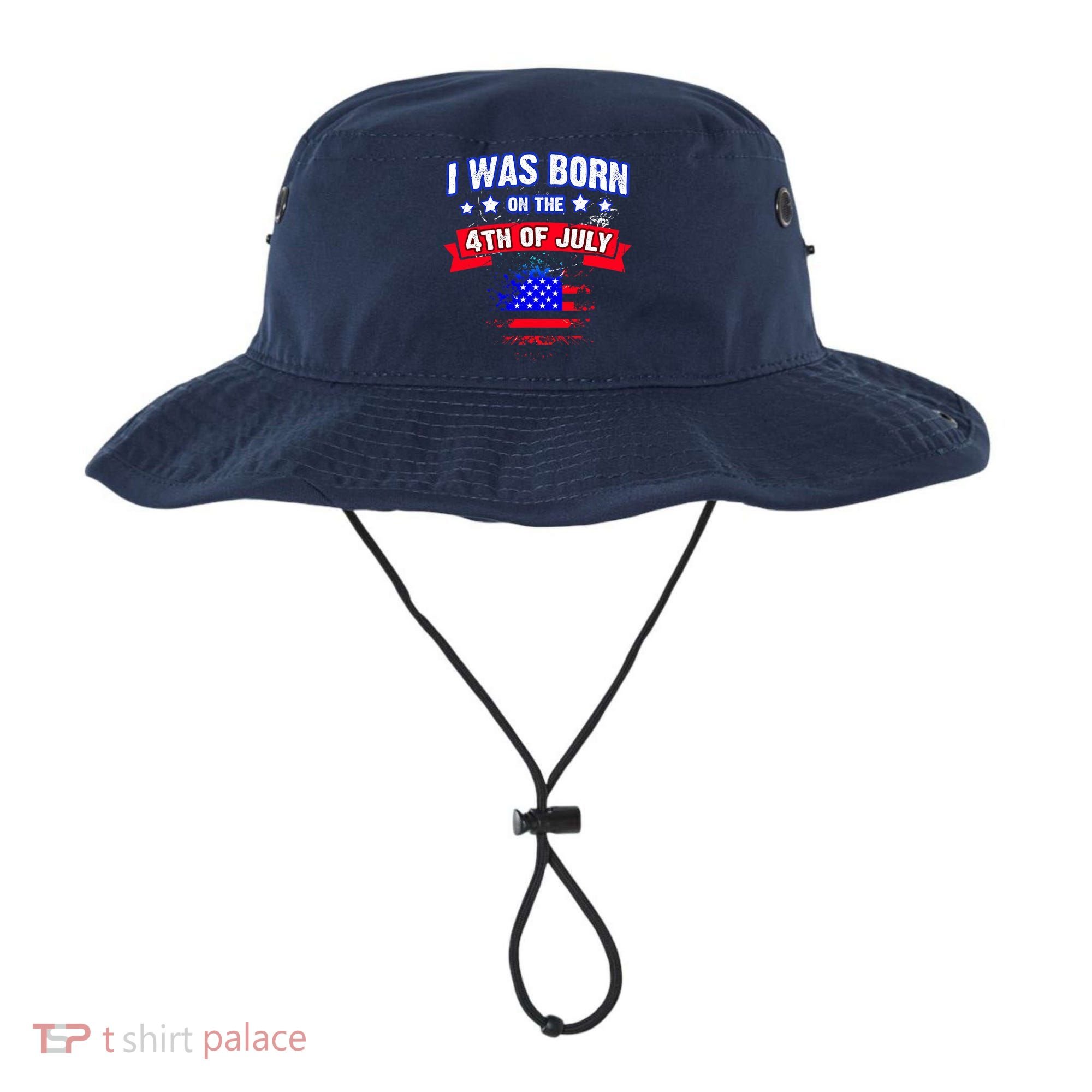 I Was Born On The 4th Of July Gift Bucket Hat