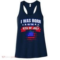 I Was Born On The 4th Of July Gift Women's Tank Top thumb 0