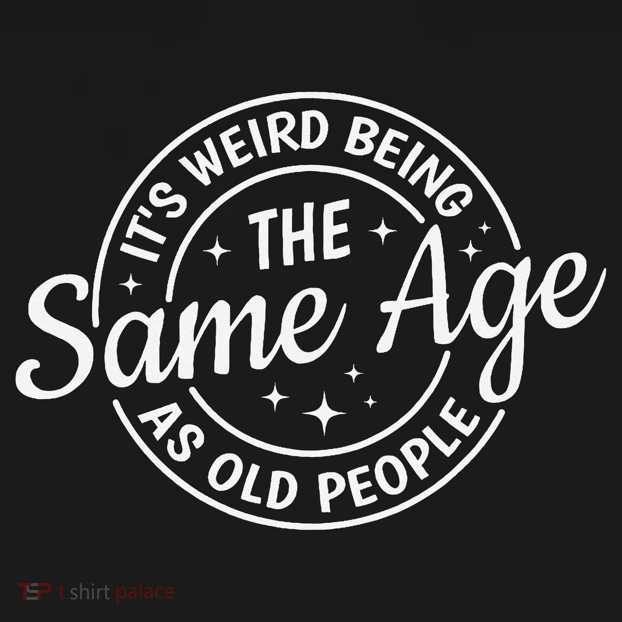 Its Weird Being The Same Age As Old People Retro Sarcastic Ornament