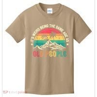 It's Weird Being The Same Age As Old People Sarcastic Retro Kids T-Shirt thumb 0