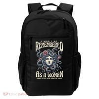 I WonT Be Remembered As A Woman Who Kept Her Mouth Shut Backpack thumb 0