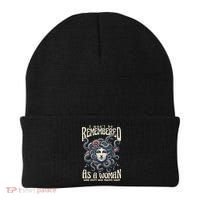 I WonT Be Remembered As A Woman Who Kept Her Mouth Shut Beanie thumb 0