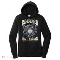 I WonT Be Remembered As A Woman Who Kept Her Mouth Shut Women's Hoodie thumb 0