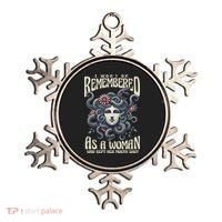 I WonT Be Remembered As A Woman Who Kept Her Mouth Shut Ornament thumb 0