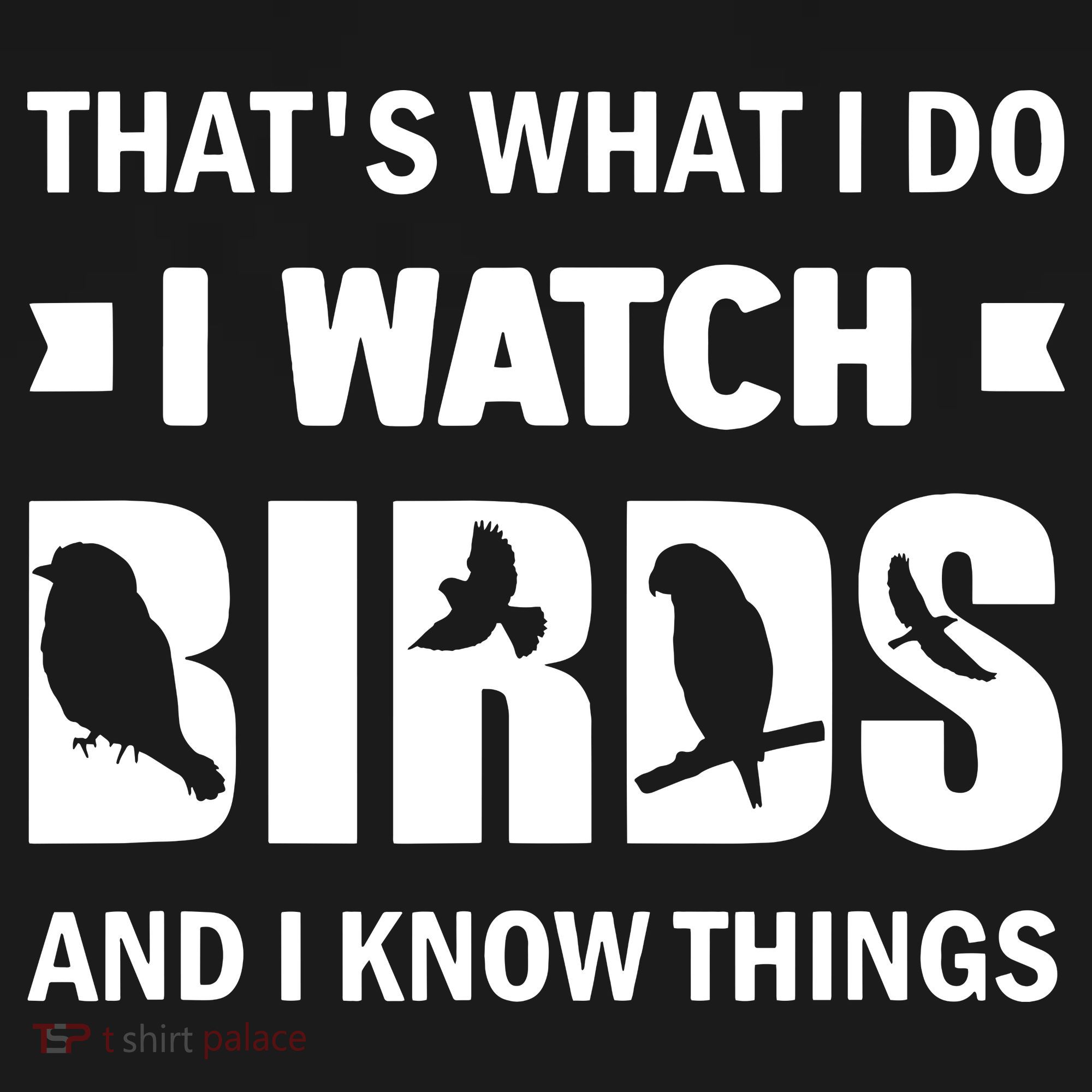 I Watch Birds And I Know Things Pet Bird Coaster