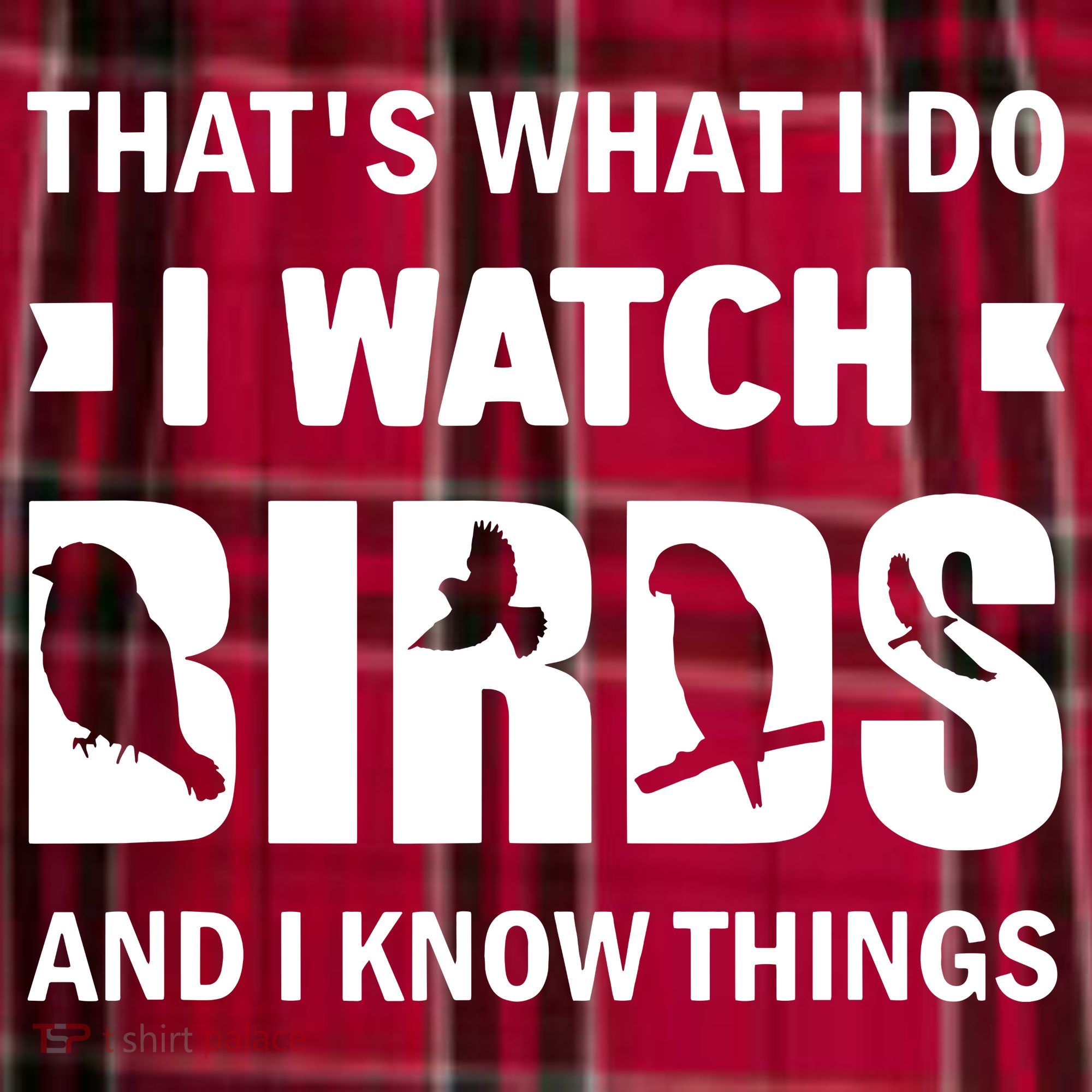 I Watch Birds And I Know Things Pet Bird Men's Flannel Plaid Pajama Pants