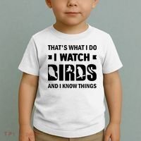 I Watch Birds And I Know Things Pet Bird Toddler T-Shirt thumb 2