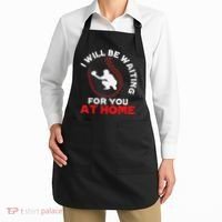 I Will Be Waiting For You At Home Baseball Softball Catcher Apron thumb 2