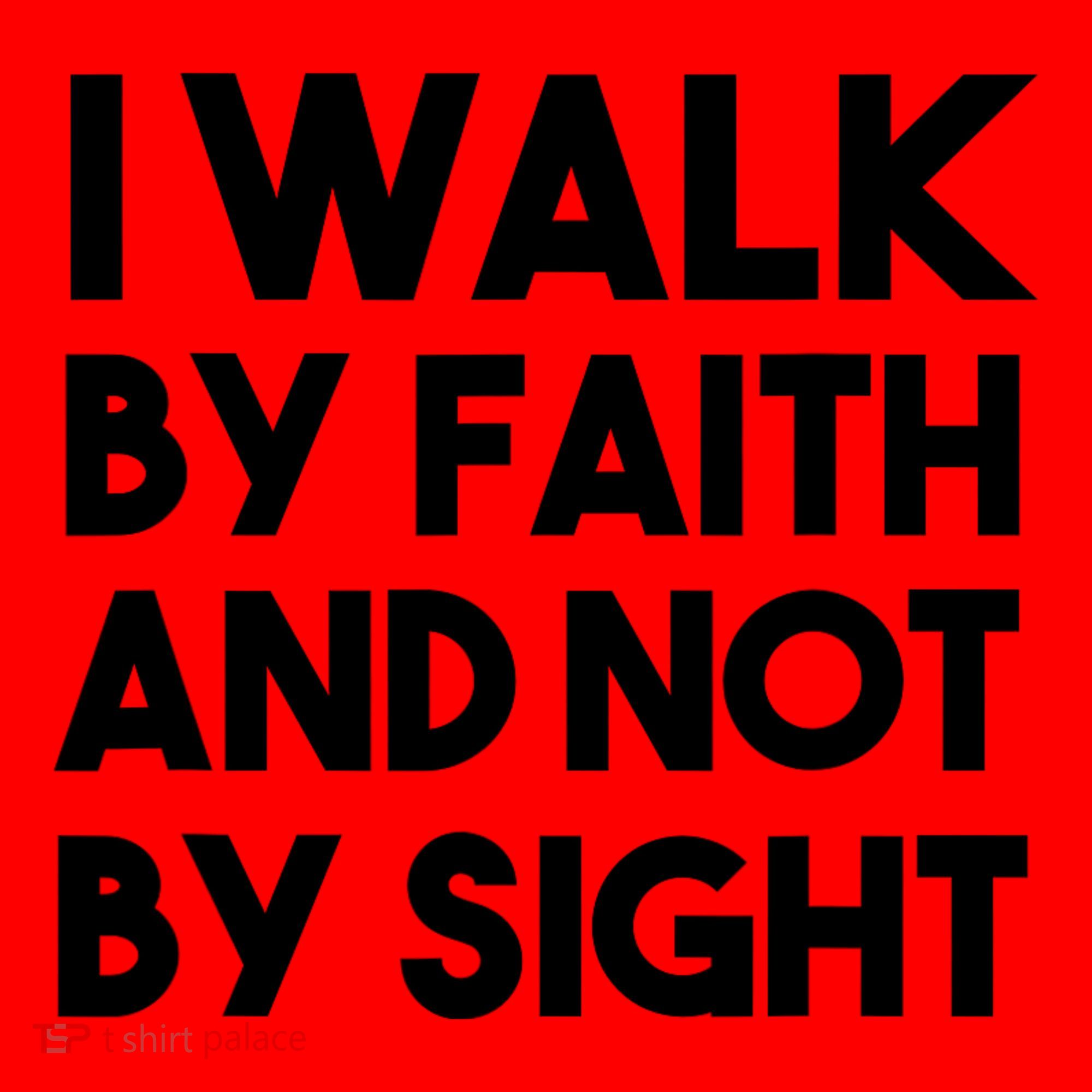 I Walk By Faith And Not By Sight Christian Jesus Santa Hat