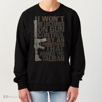 I Won't Be Lectured On Gun Control By An Administration Gun Control Guns Rights Women's Sweatshirt thumb 0