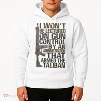 I Won't Be Lectured On Gun Control By An Administration Gun Control Guns Rights Hoodie thumb 2