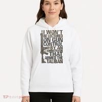 I Won't Be Lectured On Gun Control By An Administration Gun Control Guns Rights Hoodie thumb 5
