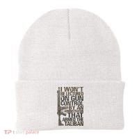 I Won't Be Lectured On Gun Control By An Administration Gun Control Guns Rights Beanie thumb 0
