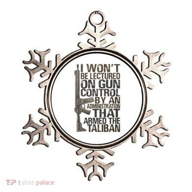 I Won't Be Lectured On Gun Control By An Administration Gun Control Guns Rights Ornament