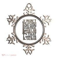 I Won't Be Lectured On Gun Control By An Administration Gun Control Guns Rights Ornament thumb 0