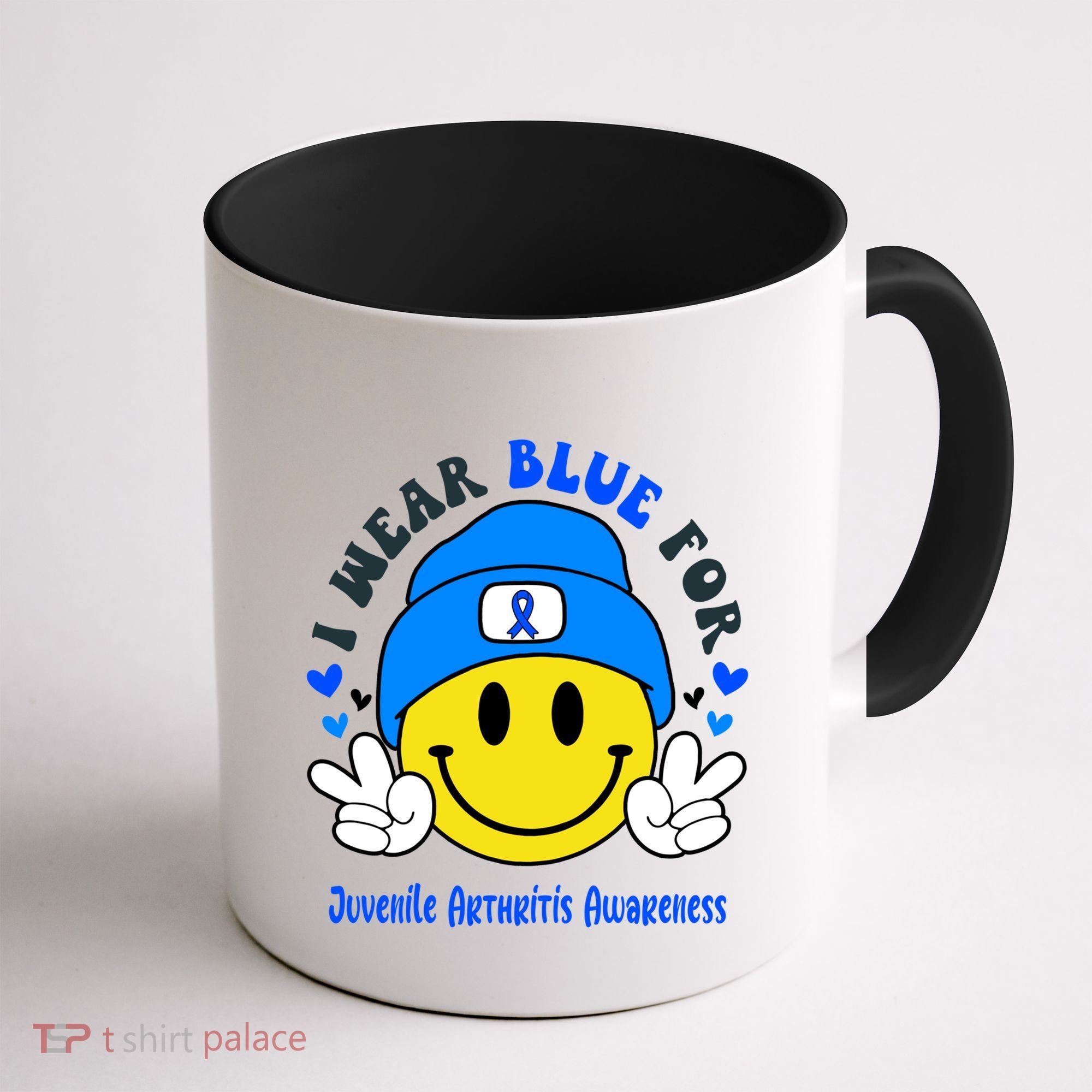 I Wear Blue For Juvenile Arthritis Awareness Funny Gift Coffee Mug