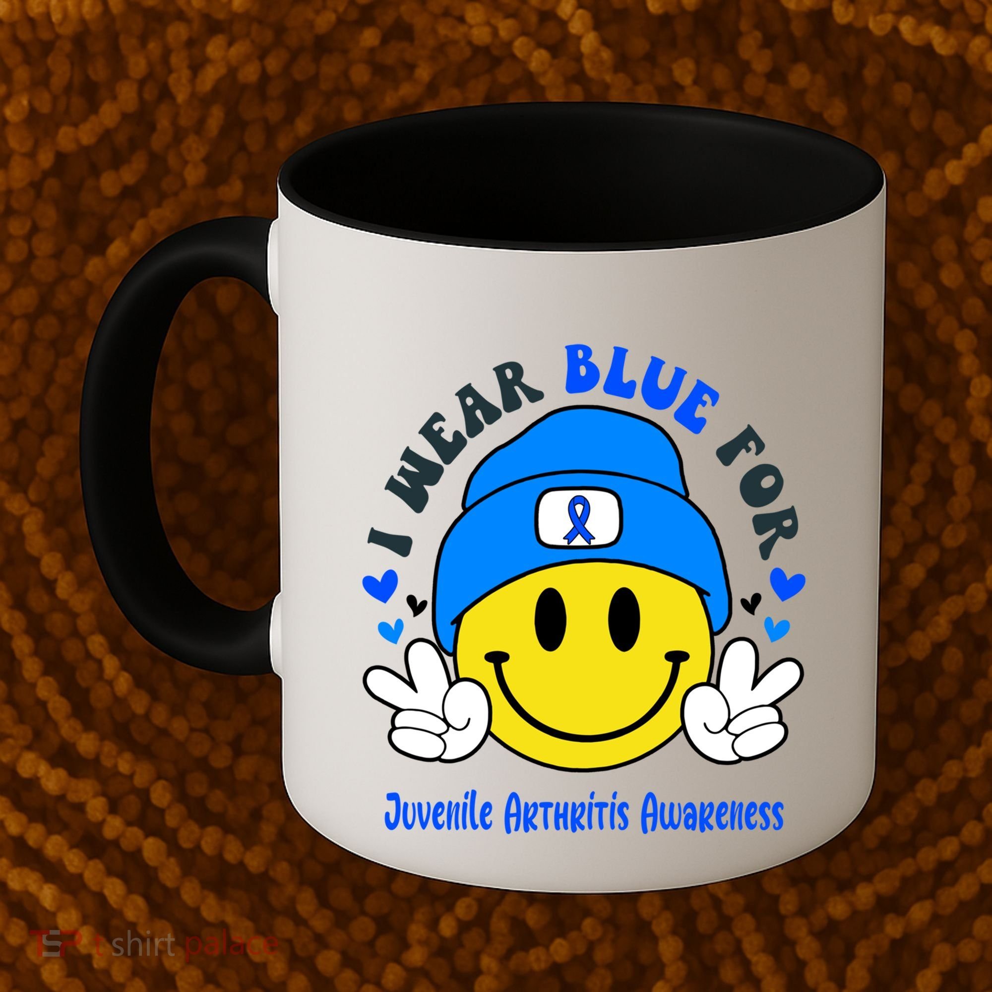 I Wear Blue For Juvenile Arthritis Awareness Funny Gift Coffee Mug