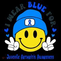 I Wear Blue For Juvenile Arthritis Awareness Funny Gift Coffee Mug thumb 5