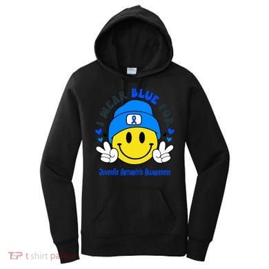 I Wear Blue For Juvenile Arthritis Awareness Funny Gift Women's Hoodie