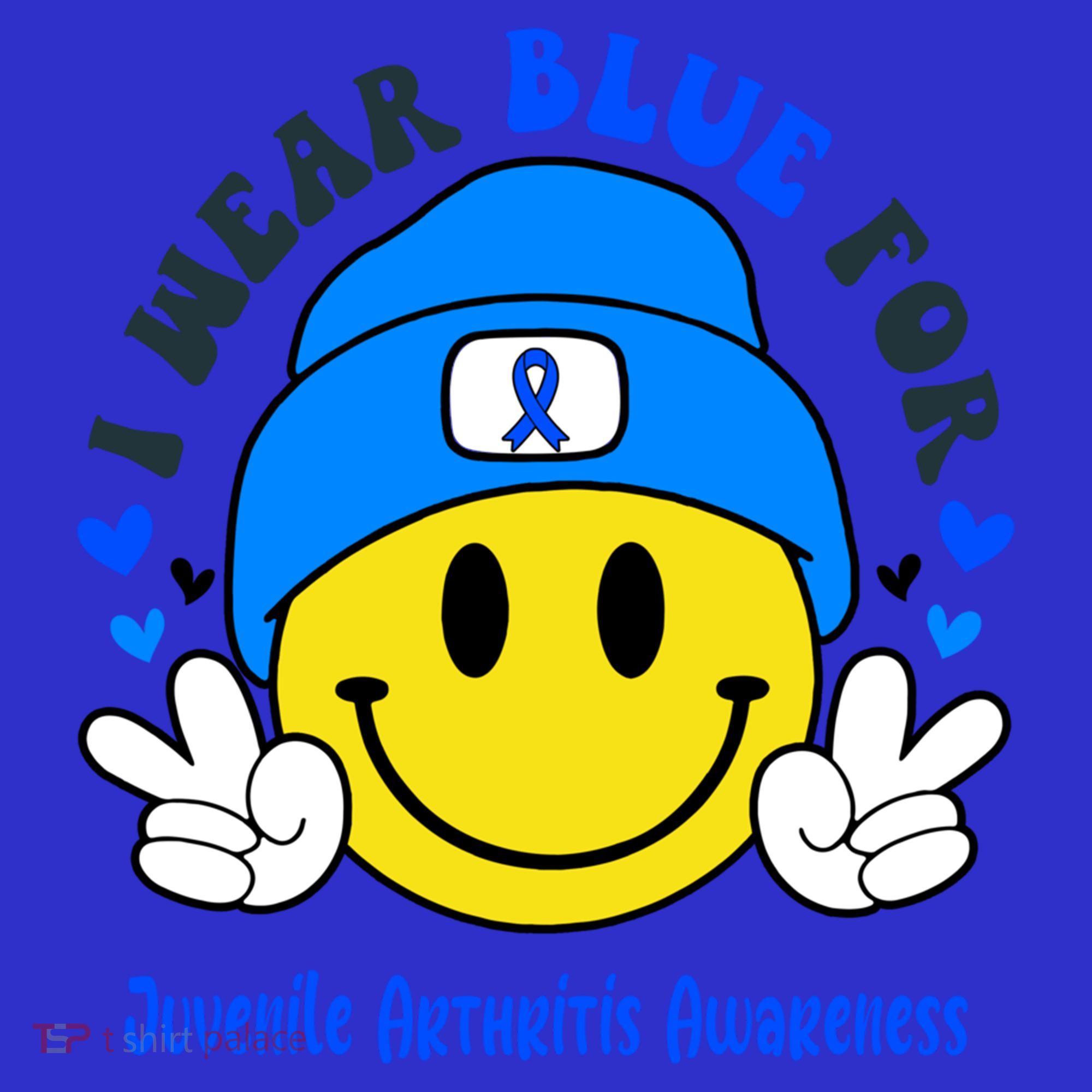 I Wear Blue For Juvenile Arthritis Awareness Funny Gift Sweatshirt