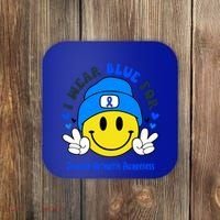 I Wear Blue For Juvenile Arthritis Awareness Funny Gift Coaster thumb 0
