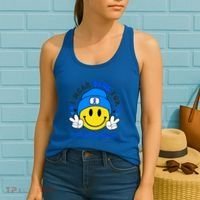 I Wear Blue For Juvenile Arthritis Awareness Funny Gift Women's Tank Top thumb 2