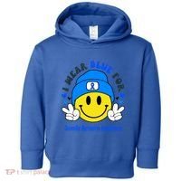 I Wear Blue For Juvenile Arthritis Awareness Funny Gift Toddler Hoodie thumb 0