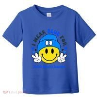 I Wear Blue For Juvenile Arthritis Awareness Funny Gift Toddler T-Shirt thumb 0