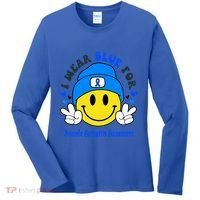 I Wear Blue For Juvenile Arthritis Awareness Funny Gift Women's Long Sleeve Shirt thumb 0