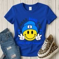 I Wear Blue For Juvenile Arthritis Awareness Funny Gift Women's T-Shirt thumb 3