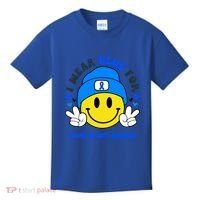 I Wear Blue For Juvenile Arthritis Awareness Funny Gift Kids T-Shirt thumb 0