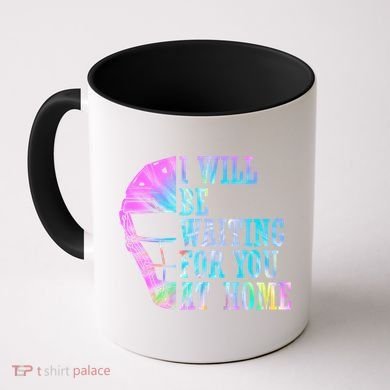 I Will Be Waiting For You At Home Softball Catcher Gift Coffee Mug