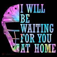 I Will Be Waiting For You At Home Softball Catcher Gift Coffee Mug thumb 5