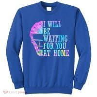 I Will Be Waiting For You At Home Softball Catcher Gift Sweatshirt thumb 0