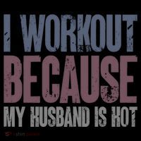 I Workout Because My Husband Is Hot Funny Gym Trainer Lover Coffee Mug thumb 5