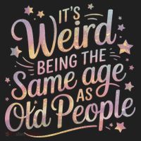 Its Weird Being The Same Age As Old People For Mom  Dad Beanie thumb 2